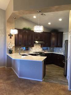 Chocolate Cabinets