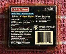 Wide Crown Staples